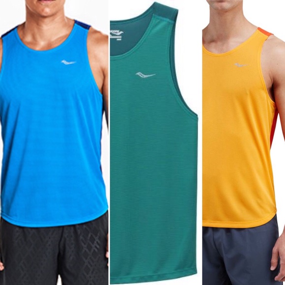 saucony running tops